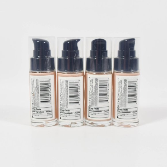 4X Revlon ColorStay Liquid Natural Finish Foundation SPF 20 #110 IVORY - Picture 2 of 2